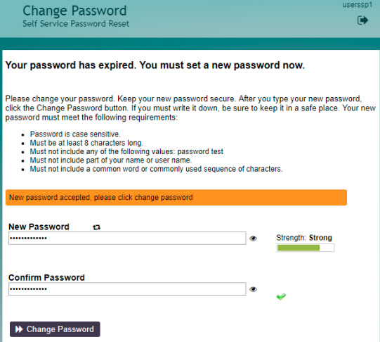 ChangePasswordwindow
